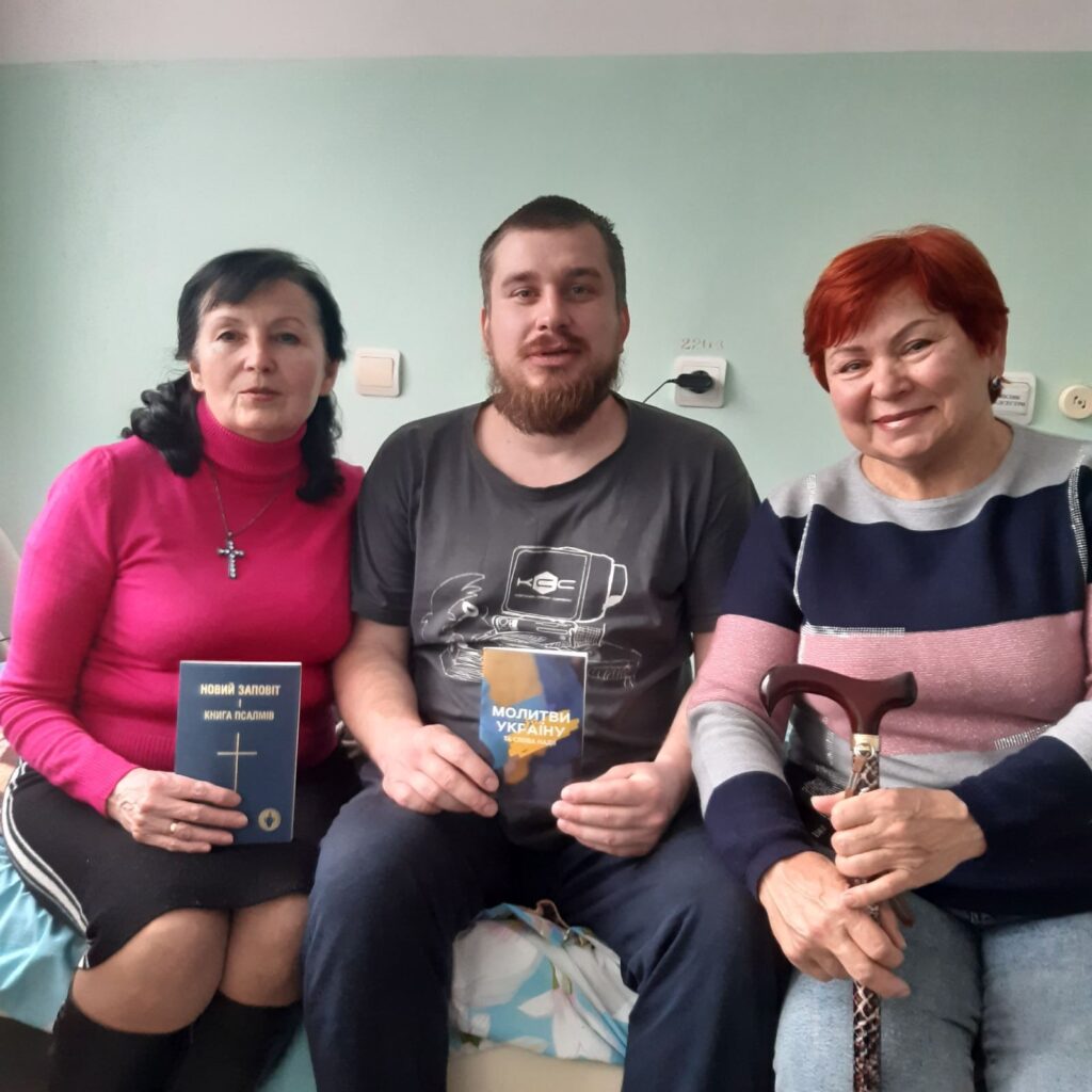 Служіння пораненим воїнам в госпіталі